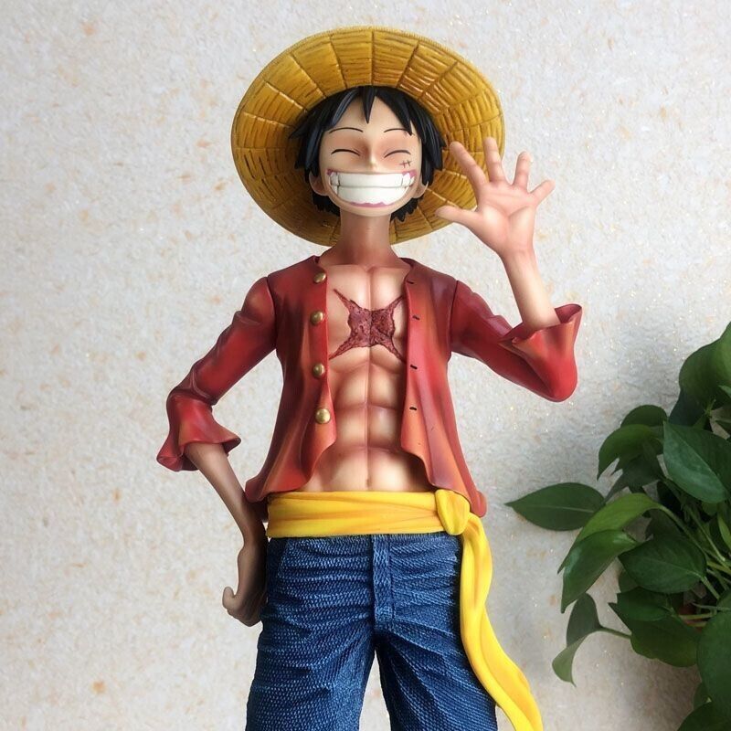 43cm One Piece Monkey D. Luffy Action Figure - 1:4 Scale Large Collectible Statu 43cm One Piece Monkey D. Luffy Action Figure - 1:4 Scale Large Collectible Statu